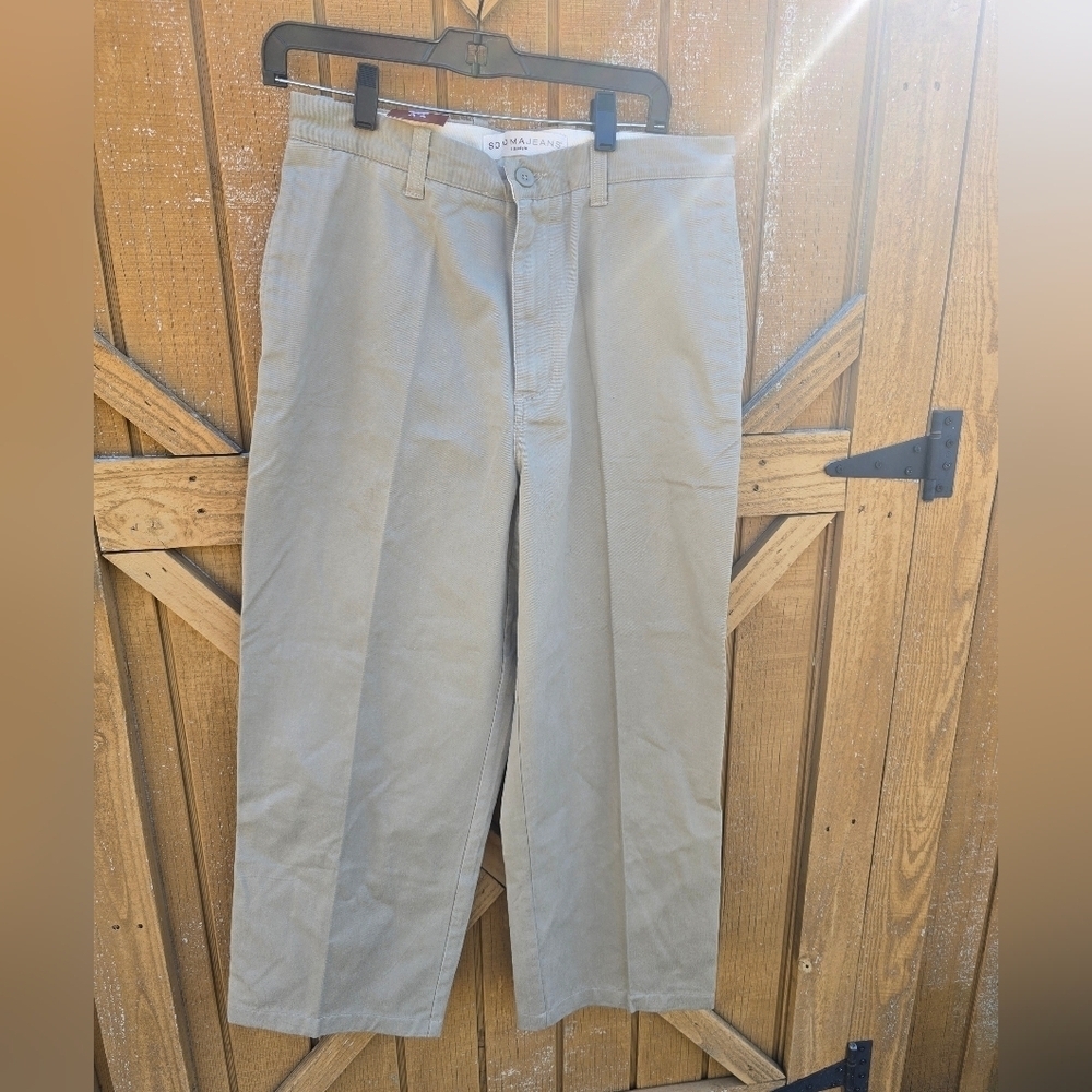 Sonoma Men's Tan Chino Pants